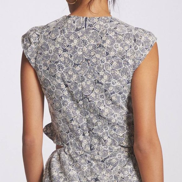 HTF Anthropologie Helena Embroidered Jumpsuit - Picture 4 of 6